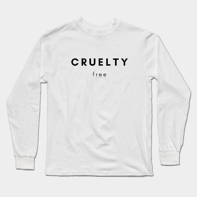 Crueltyfree Long Sleeve T-Shirt by Labelve